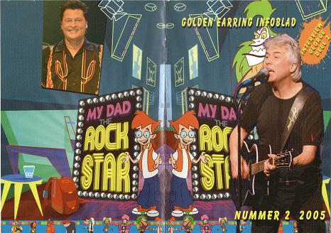 Golden Earring fanclub magazine 2005#2 back and front cover